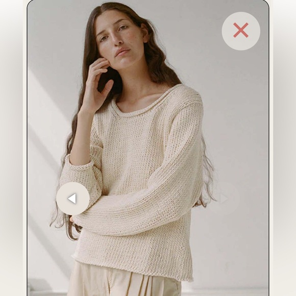 Shaina Mote Brisa Sweater in Natural - Picture 7 of 7